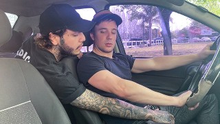 Tattooed Latino Chiwi Black Offers His Full Services To Handsome Taxi Driver – SayUncle