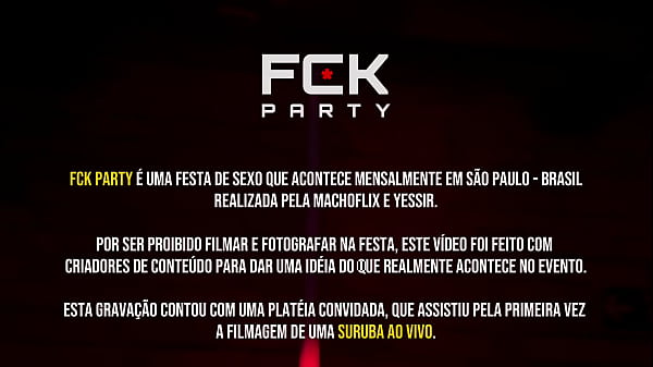 Suruba de criadores na Gravação Aberta da FCK Party